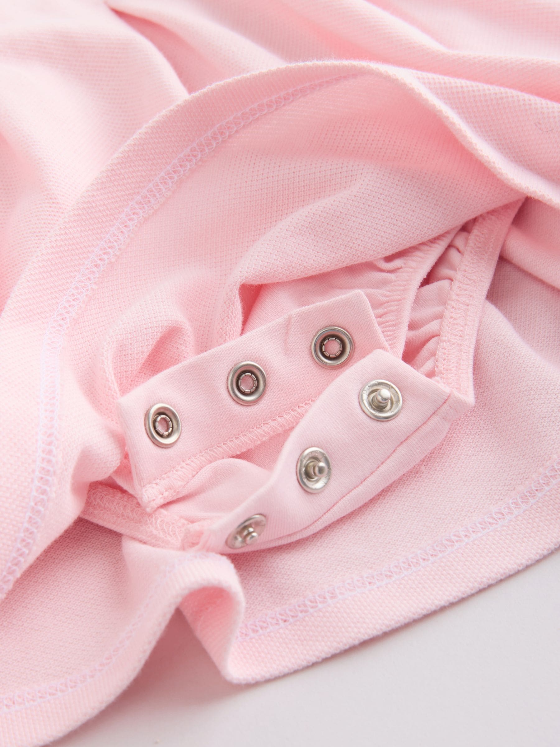 Pink White Short Sleeve Baby Dresses 2 Pack (0mths-3yrs) image 8