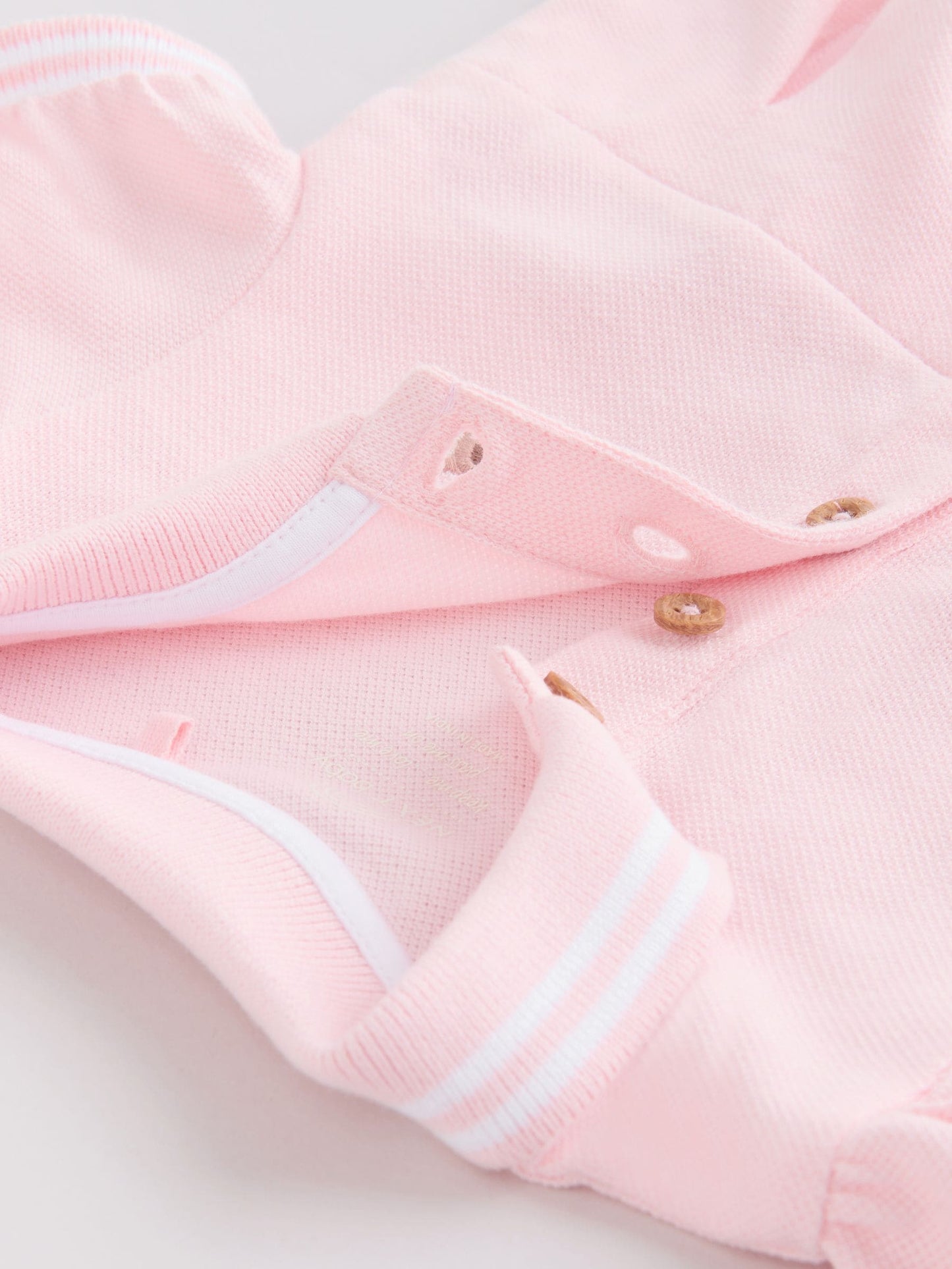 Pink White Short Sleeve Baby Dresses 2 Pack (0mths-3yrs) image 9