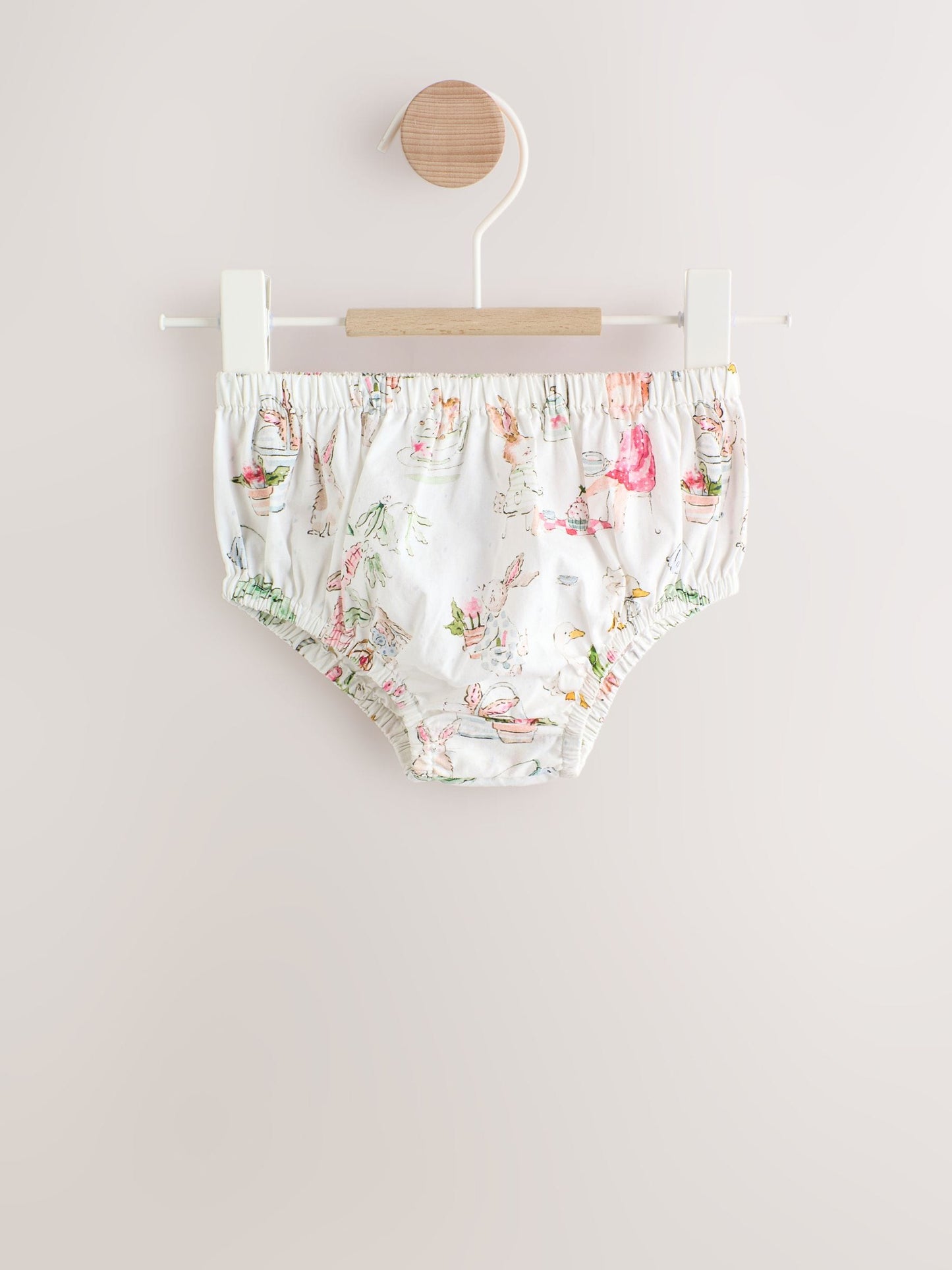 White Character Woven Baby Dress and Knickers Set 2 Piece (0mths-2yrs) image 3