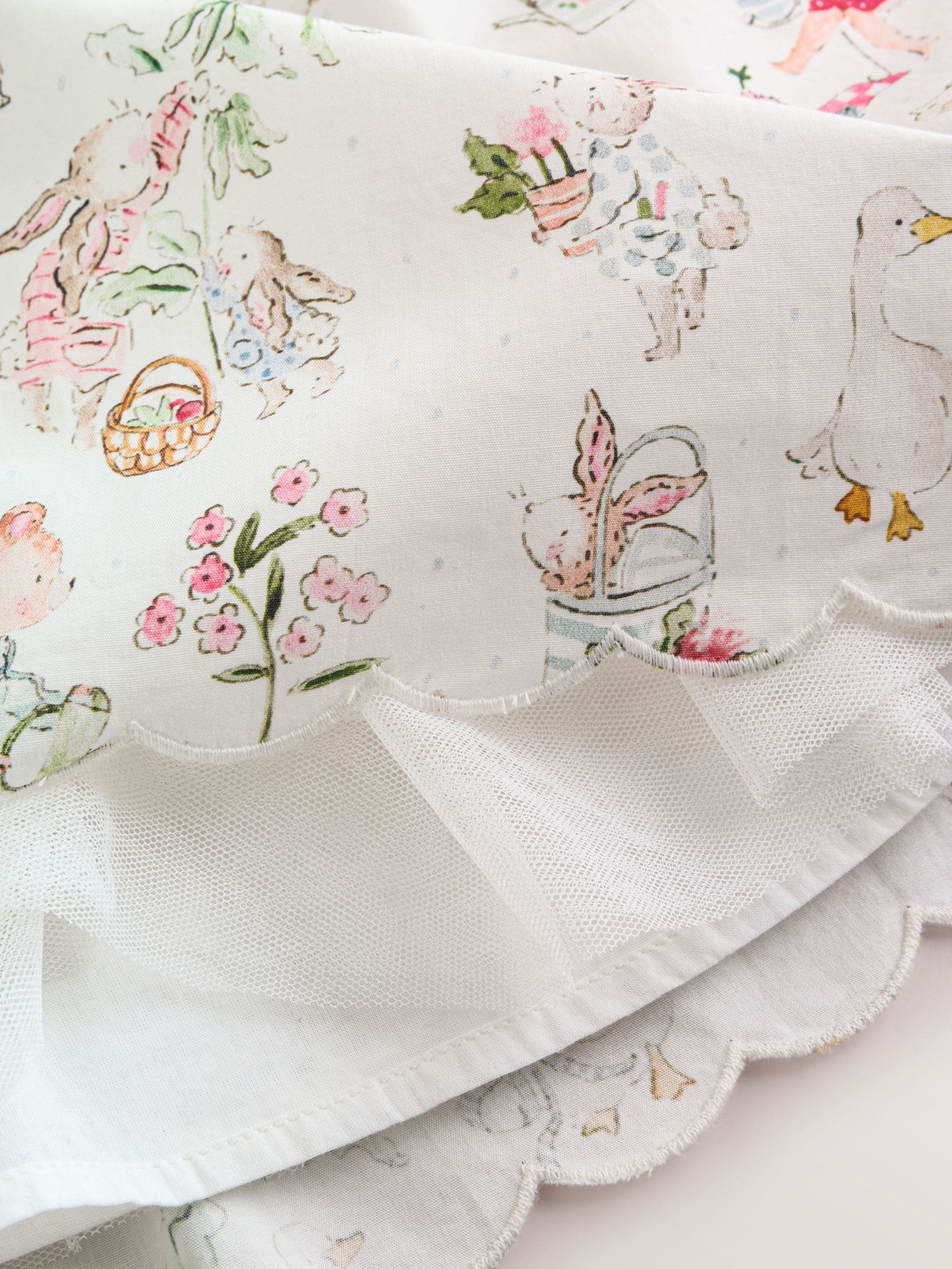 White Character Woven Baby Dress and Knickers Set 2 Piece (0mths-2yrs) image 4