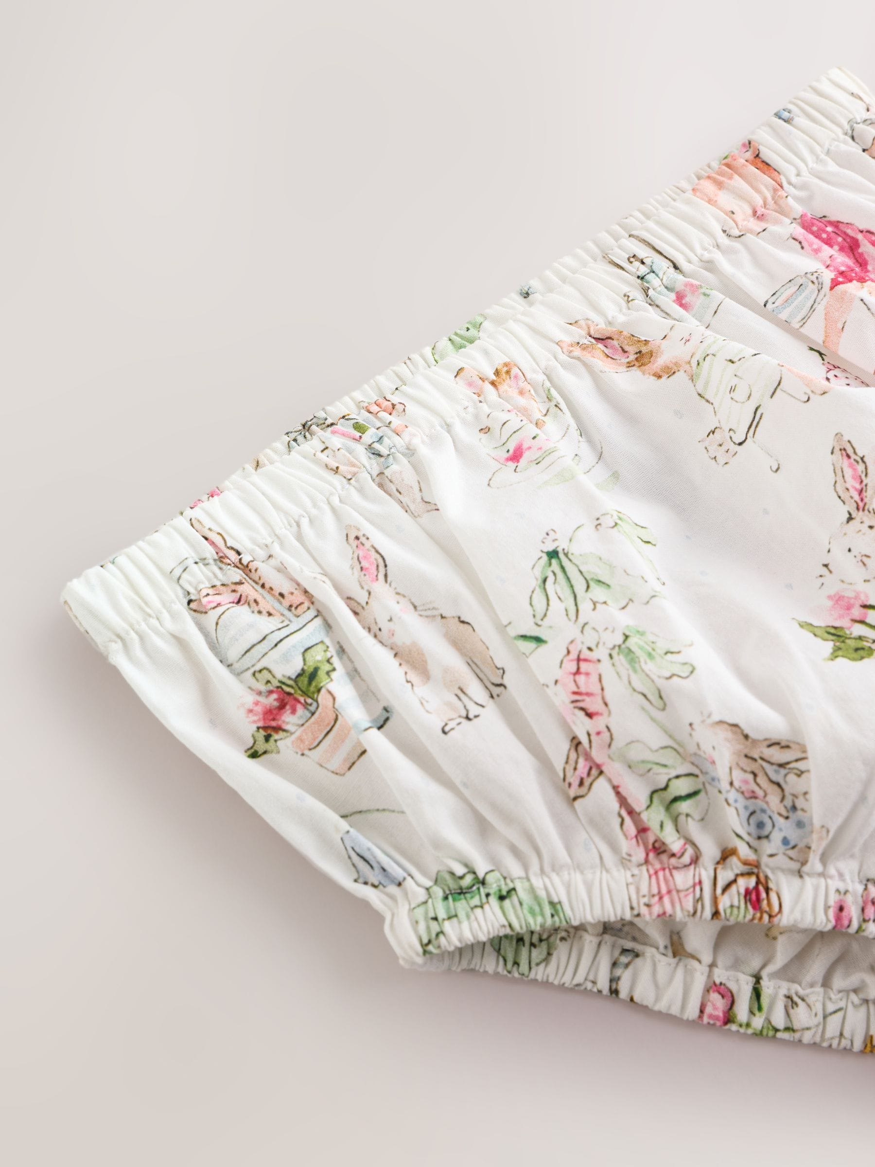 White Character Woven Baby Dress and Knickers Set 2 Piece (0mths-2yrs) image 6