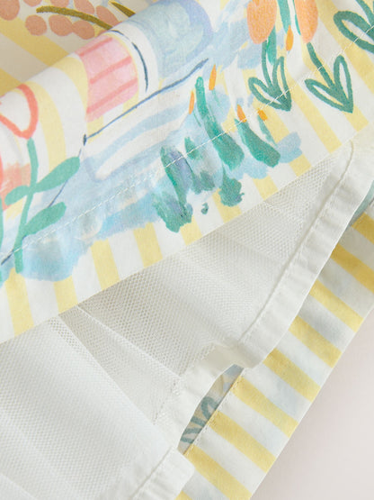 Yellow Scene Woven Baby Dress (0mths-2yrs) image 8