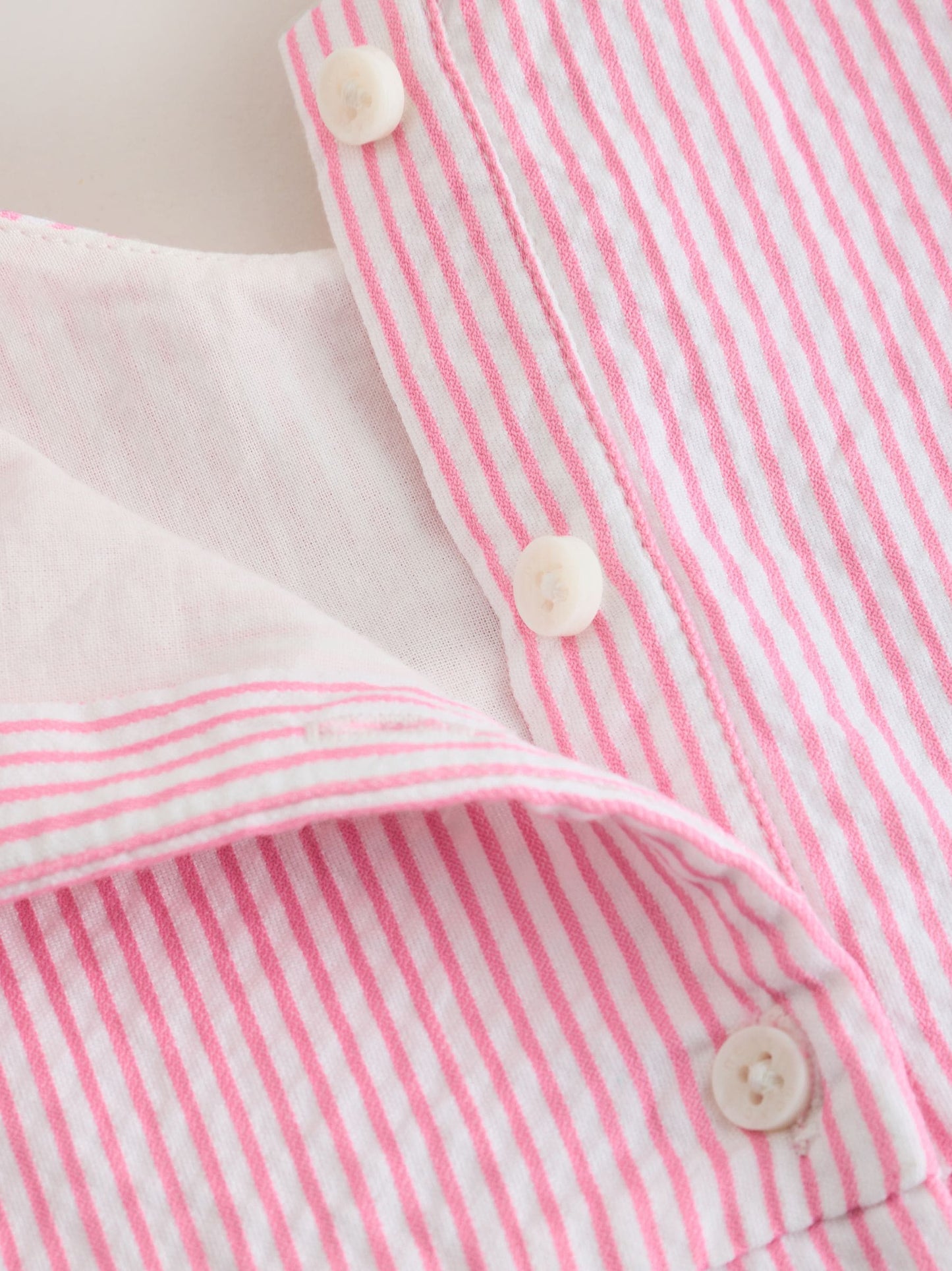 Pink Stripe Woven Baby Dress and Knickers Set 2 Piece (0mths-2yrs) image 7