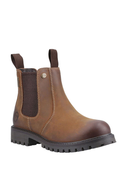 Cotswolds Brown Aston Pull On Dealer Leather Boots image 2