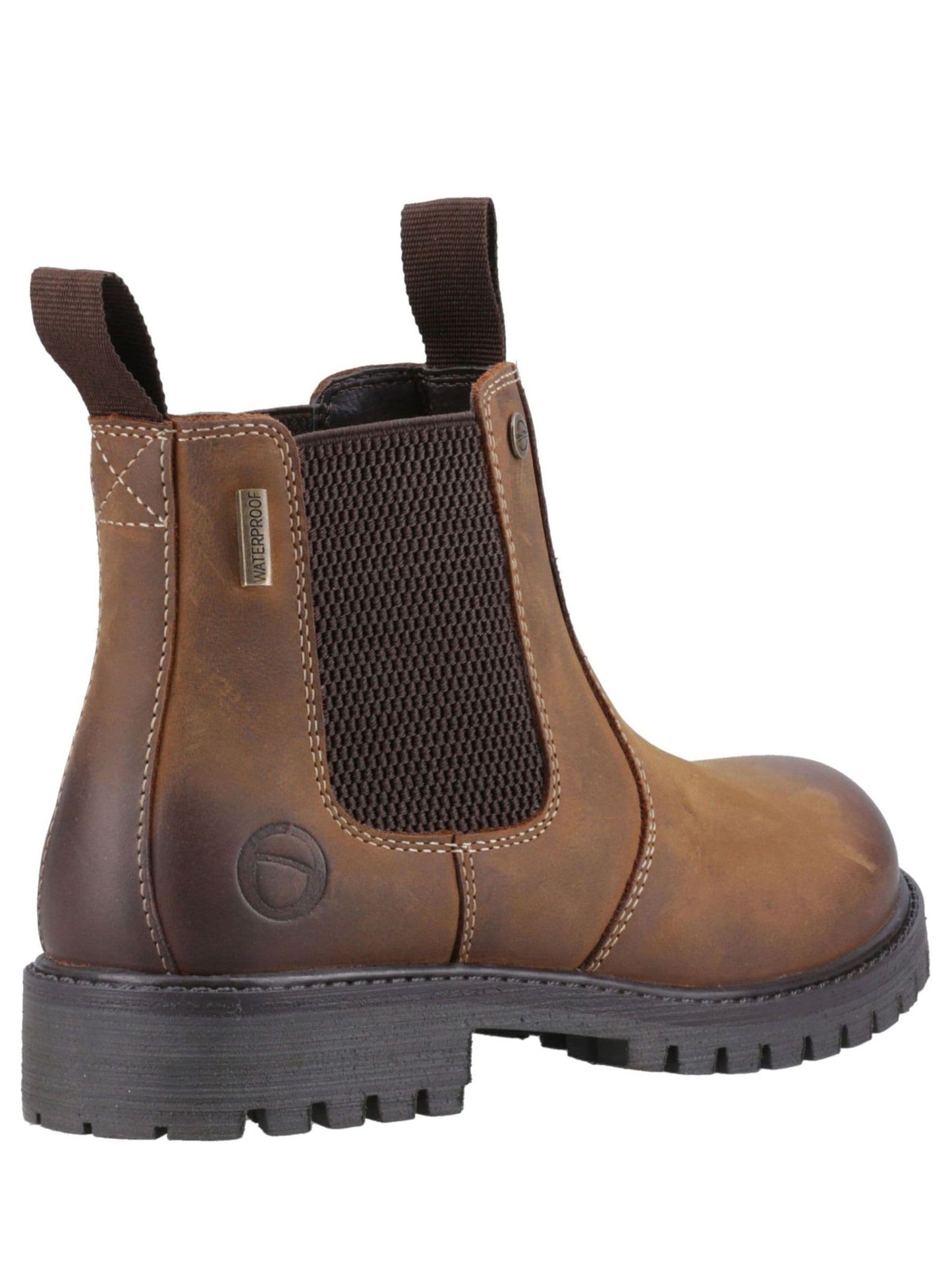 Cotswolds Brown Aston Pull On Dealer Leather Boots image 3