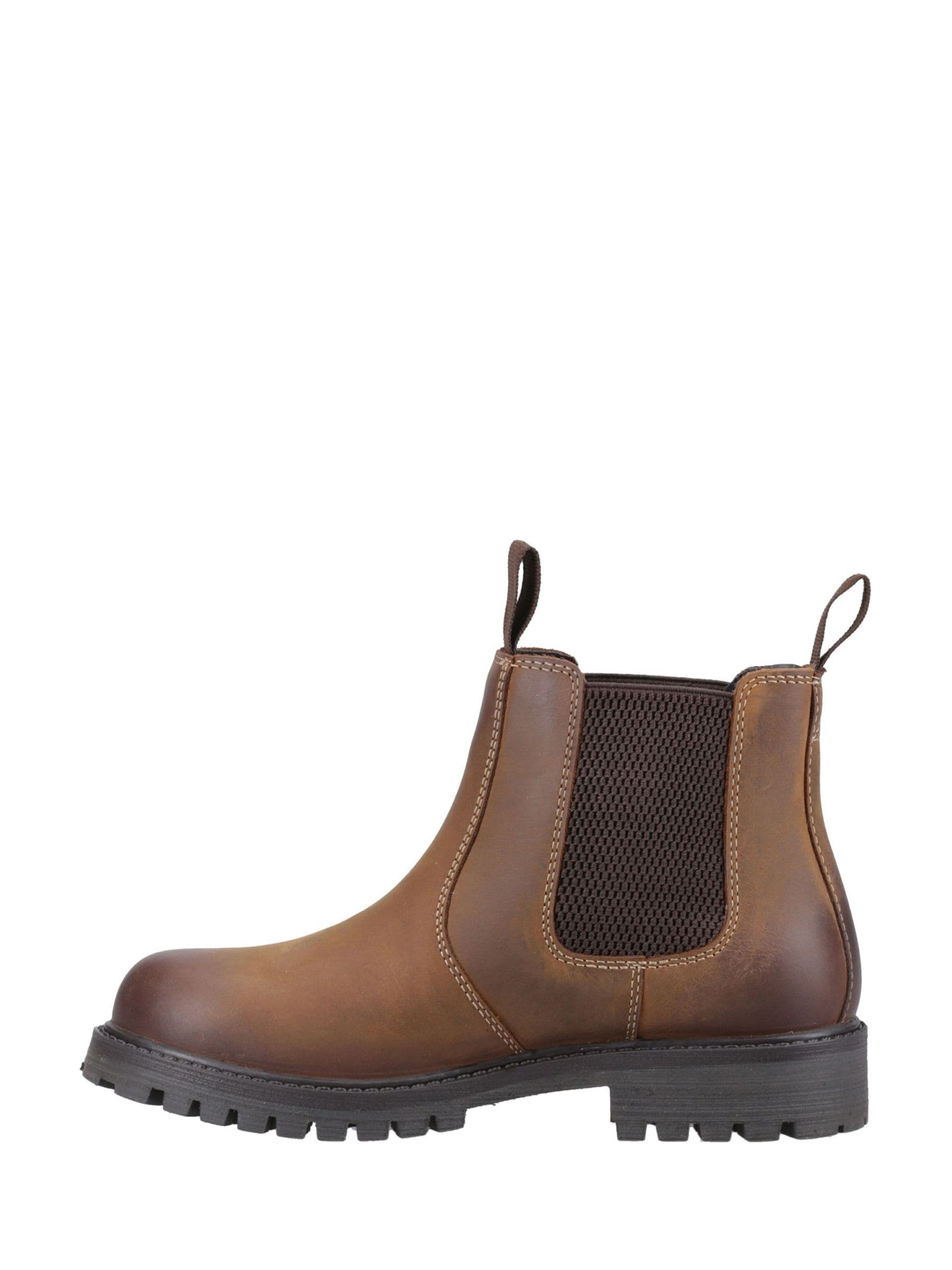 Cotswolds Brown Aston Pull On Dealer Leather Boots image 4