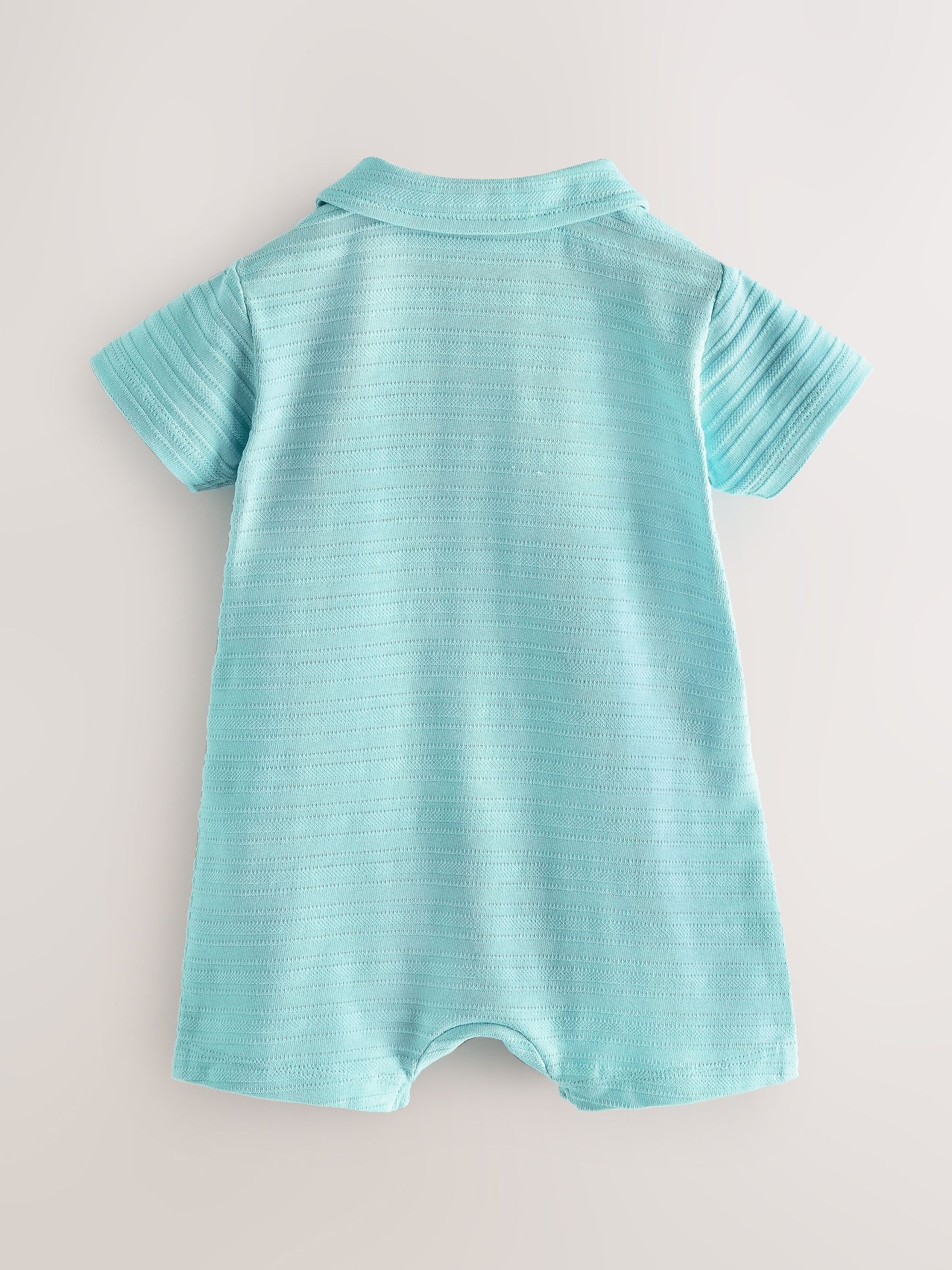 Baker by Ted Baker Textured Blue Rompers 2 Pack image 5