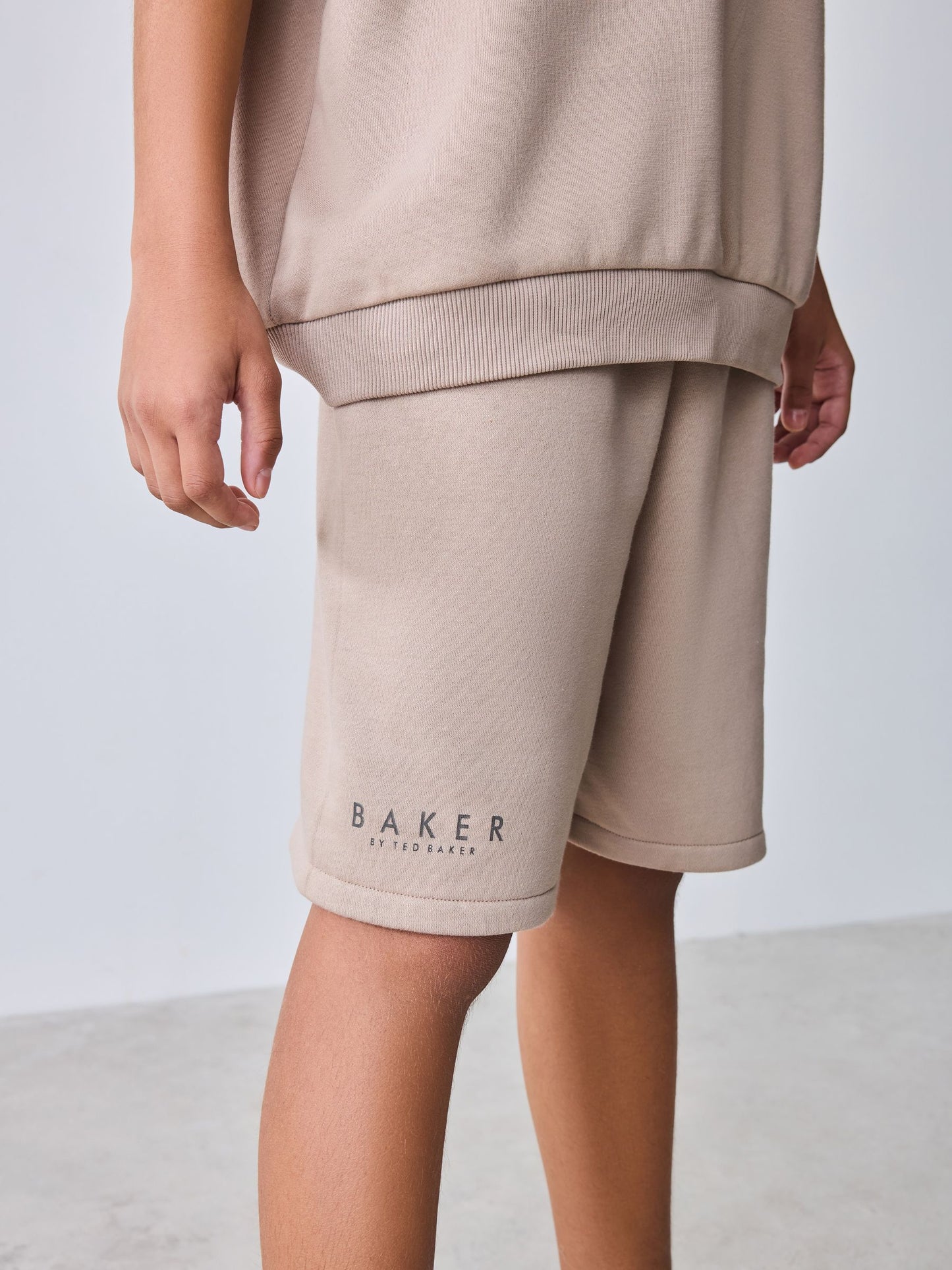 Baker by Ted Baker Short Sleeve Graphic Sweatshirt and Shorts Set image 5