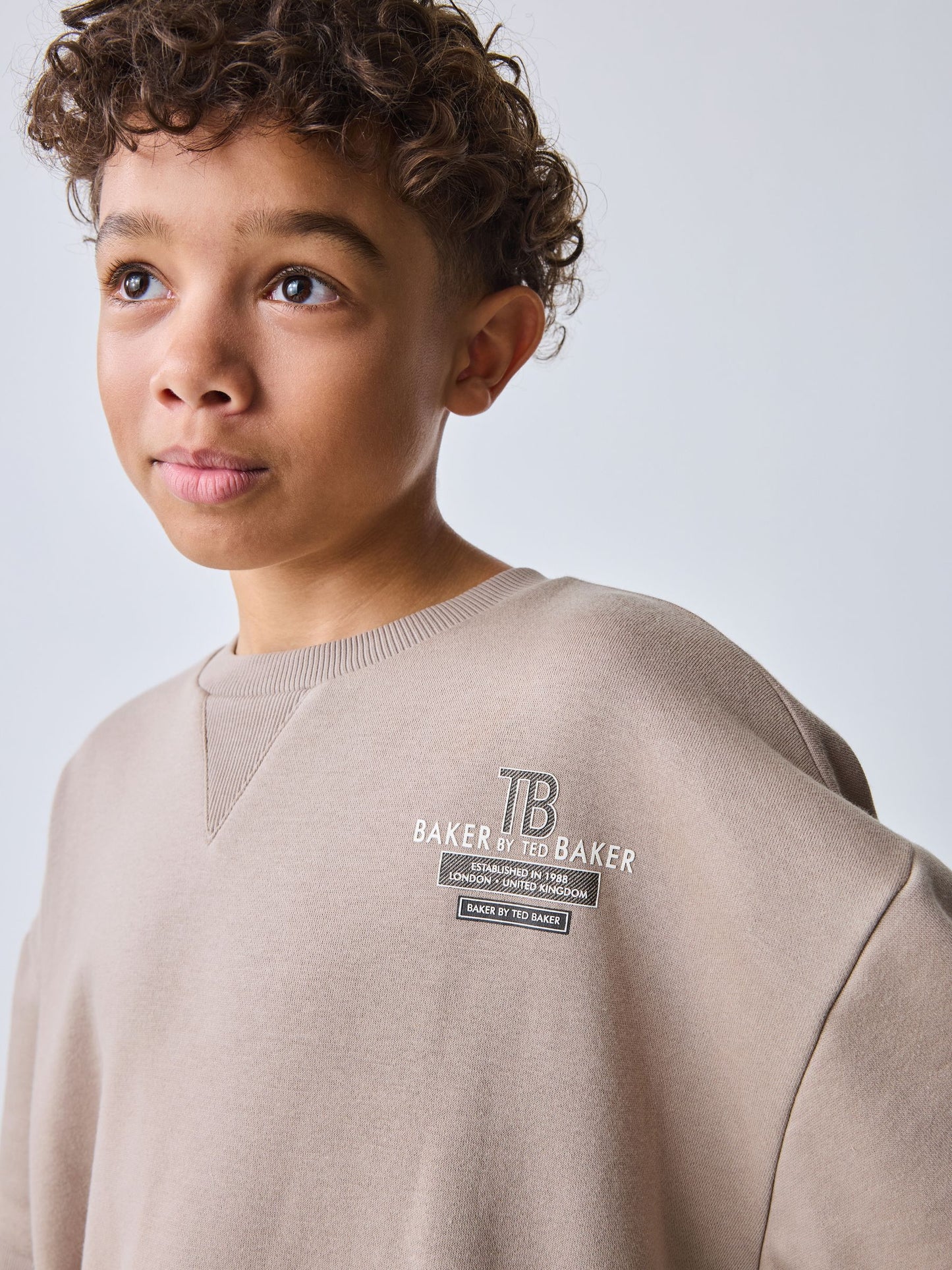 Baker by Ted Baker Short Sleeve Graphic Sweatshirt and Shorts Set image 7