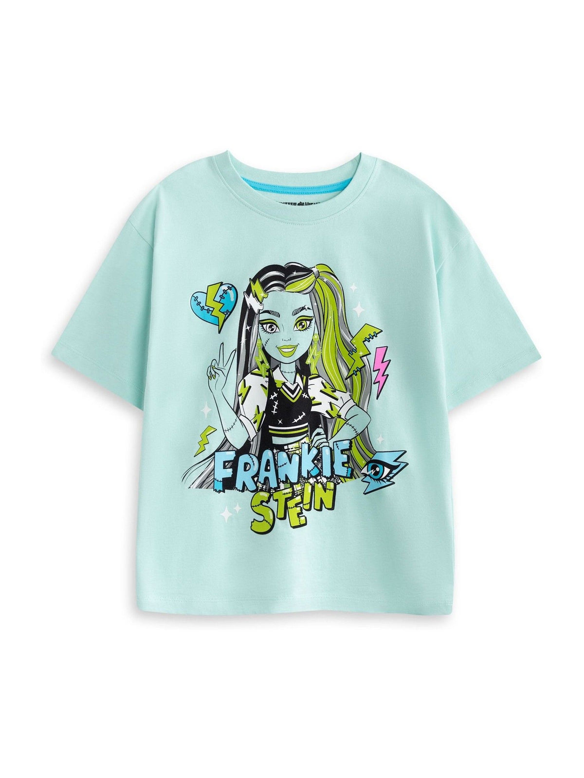 Vanilla Underground Pink Monster High Multi Short Sleeve Short Leg Pyjama Set 2 Pack - image 2