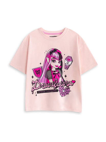 Vanilla Underground Pink Monster High Multi Short Sleeve Short Leg Pyjama Set 2 Pack - image 3
