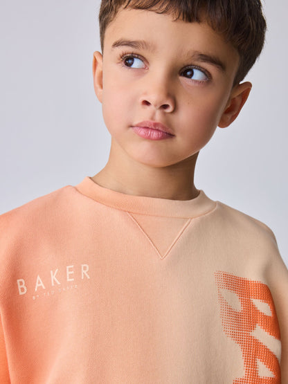 Baker by Ted Baker Ombre Sweatshirt and Shorts Set image 4