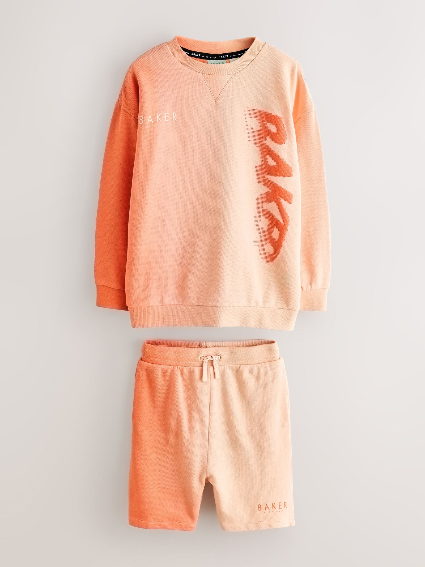 Baker by Ted Baker Ombre Sweatshirt and Shorts Set image 7