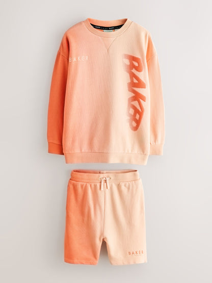 Baker by Ted Baker Ombre Sweatshirt and Shorts Set image 7