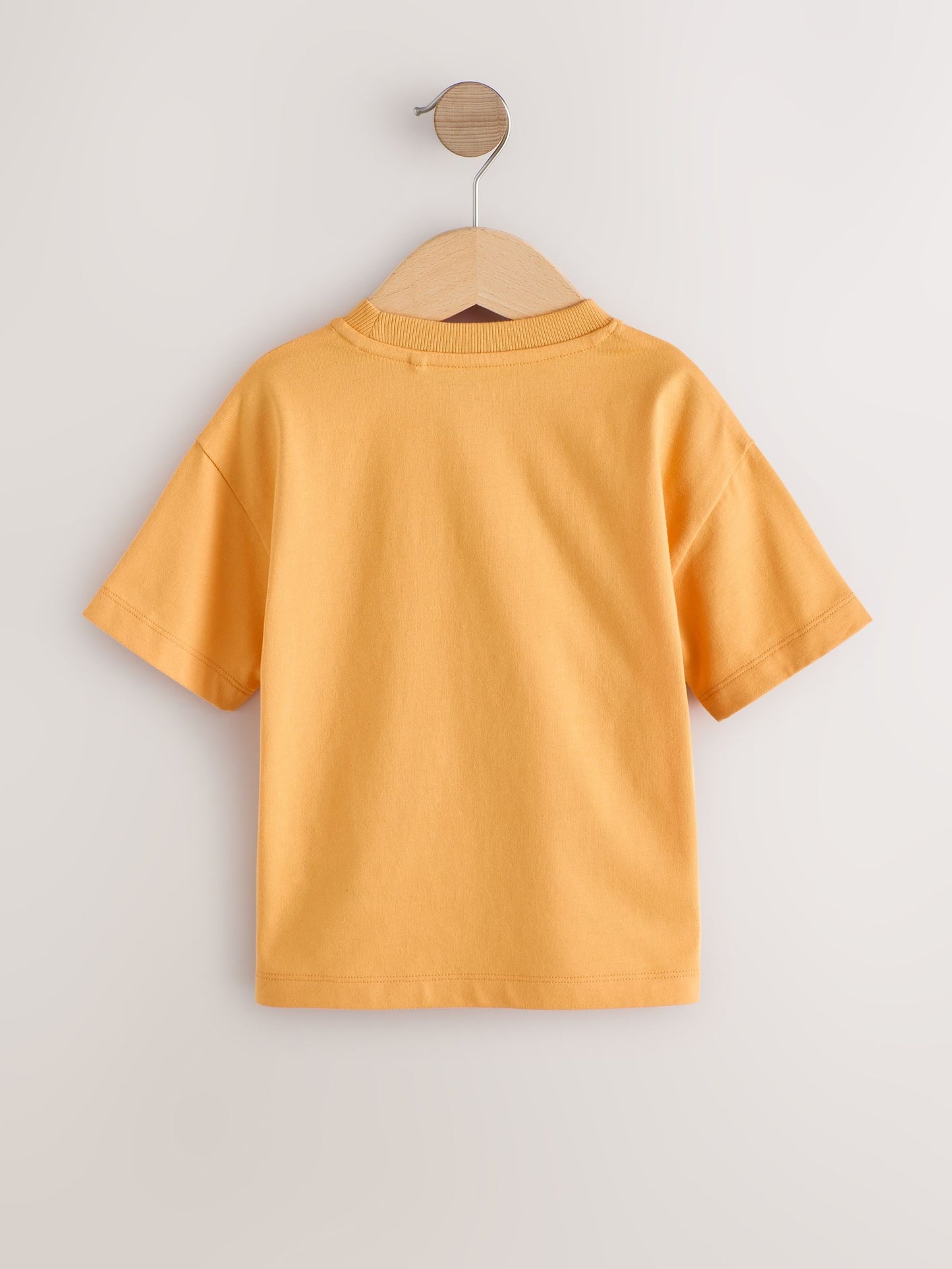Dsiney Kidz - Orange Slogan Short Sleeve Small Graphic T-Shirt (3mths-7yrs) image 2