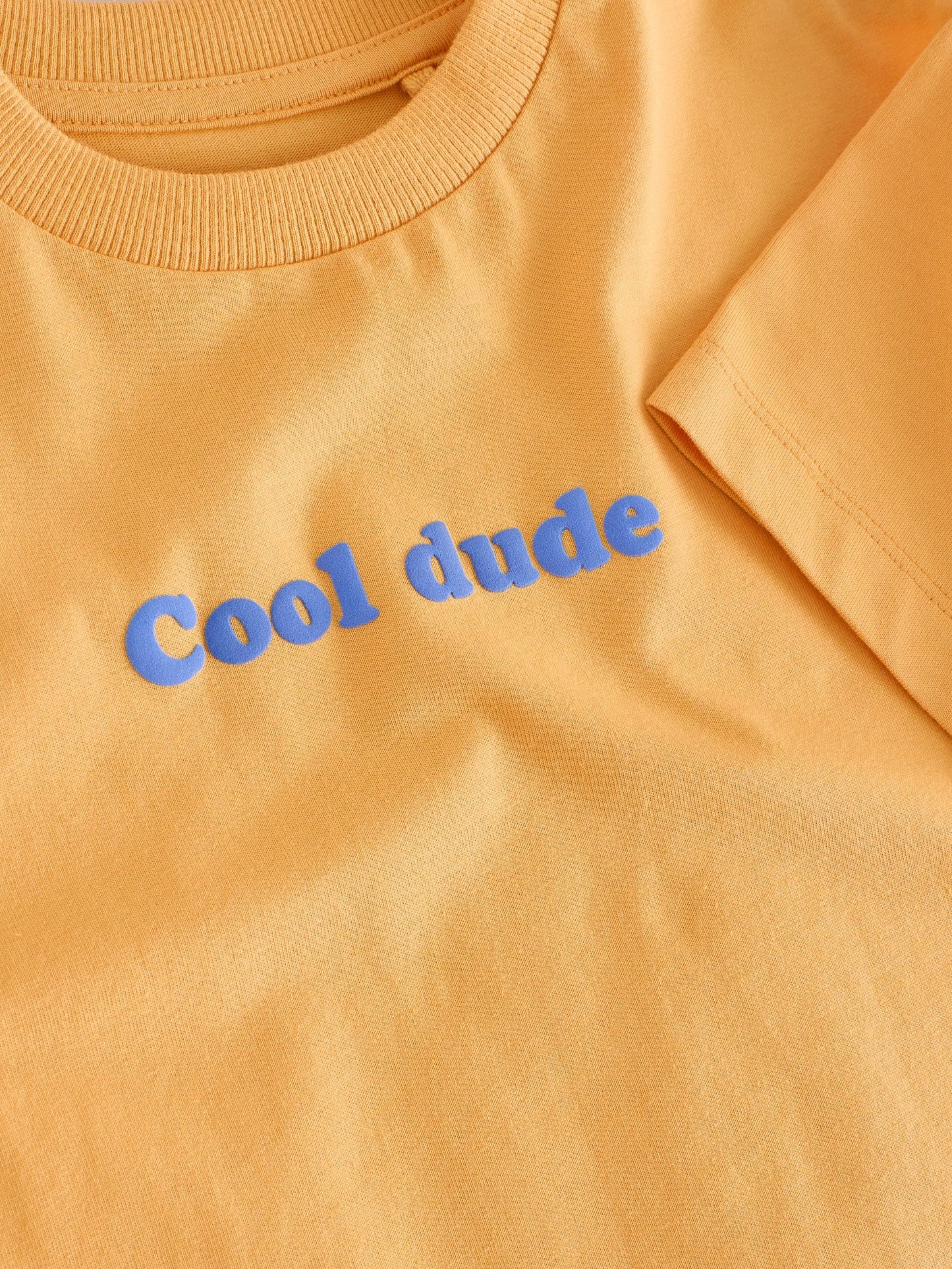 Dsiney Kidz - Orange Slogan Short Sleeve Small Graphic T-Shirt (3mths-7yrs) image 4