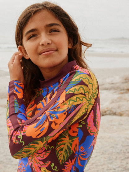 Dsiney Kidz - Orange Tropical Sunsafe Suit (3-16yrs) image 3