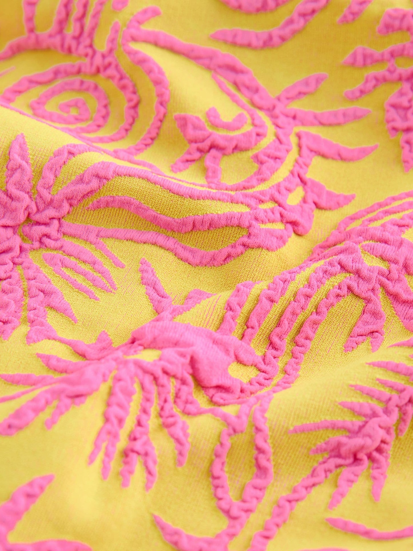 Dsiney Kidz - Pink/Yellow Textured Long Sleeve Sunsafe Swimsuit (3-16yrs) image 7