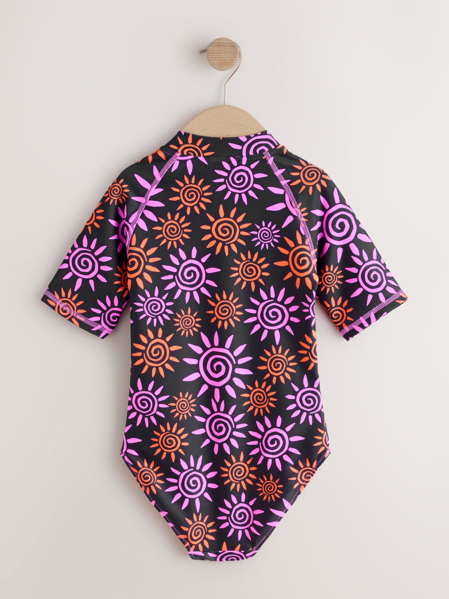 Dsiney Kidz - Black/Pink Sun Short Sleeved Sunsafe Swimsuit (3mths-16yrs) image 6