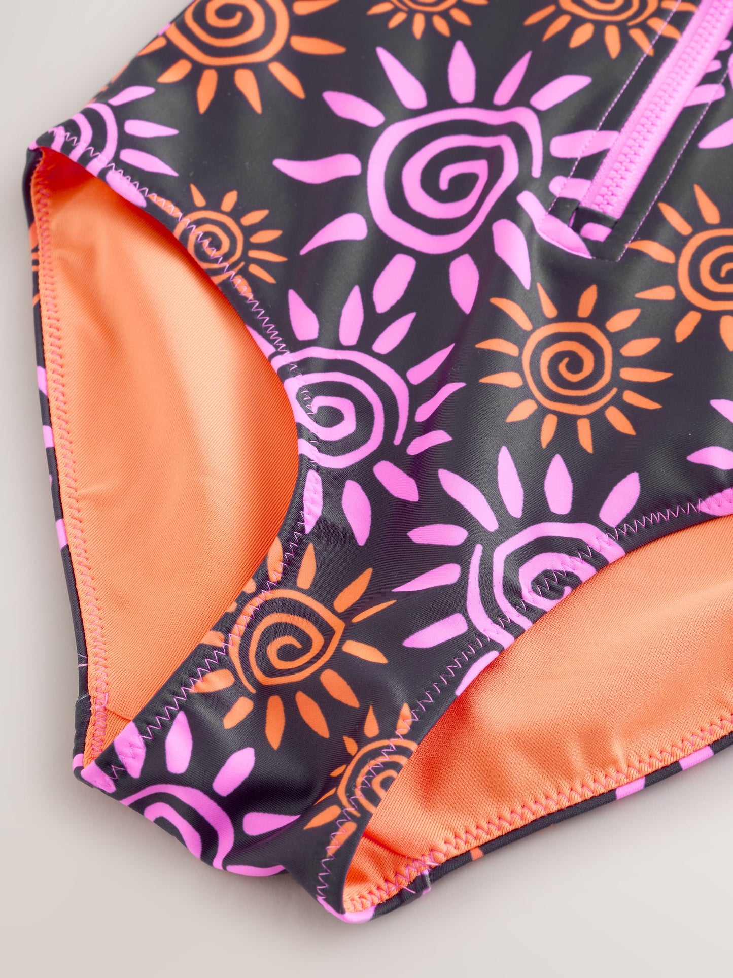 Dsiney Kidz - Black/Pink Sun Short Sleeved Sunsafe Swimsuit (3mths-16yrs) image 7