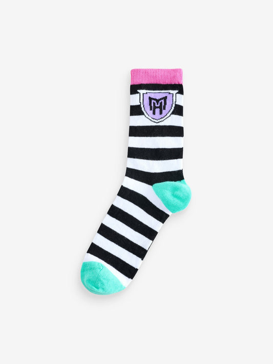 Vanilla Underground Multicoloured Monster High Calf Socks Set Of 5 image 2