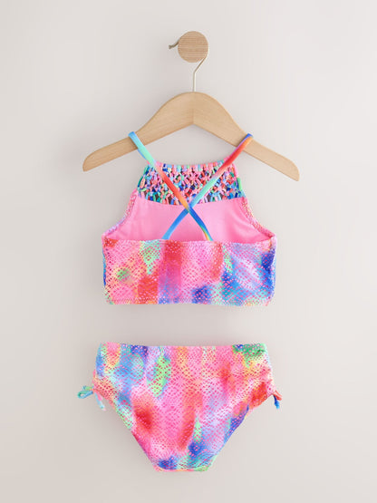 Dsiney Kidz - Multi Tie Dye Macrame Macrame Bikini (3-16yrs) image 7
