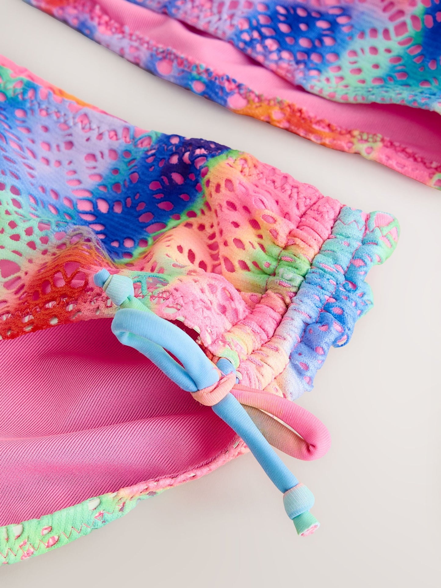 Dsiney Kidz - Multi Tie Dye Macrame Macrame Bikini (3-16yrs) image 9