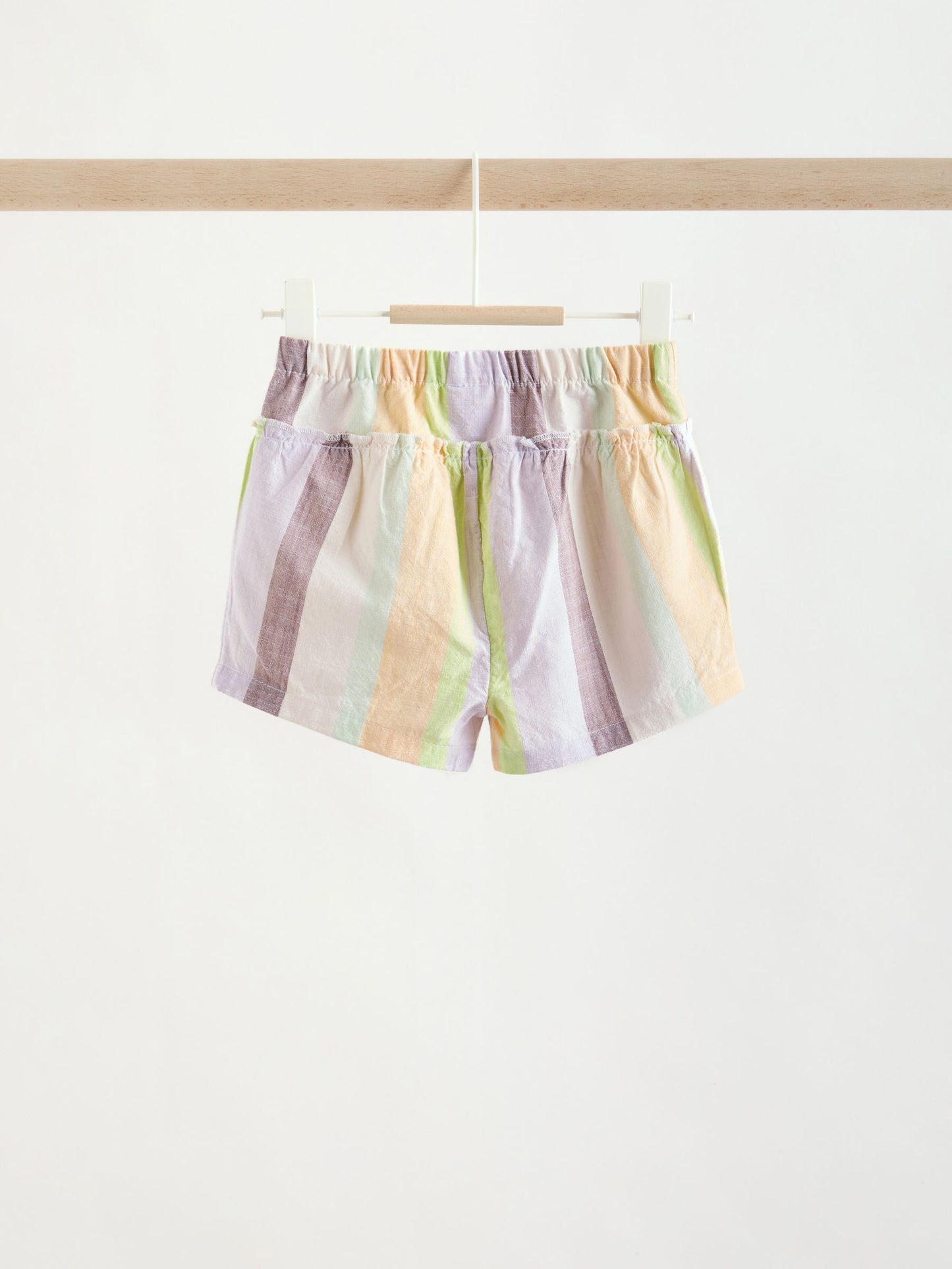 Multi Stripe Woven Baby Top and Shorts Set 2 Piece (0mths-2yrs) image 6