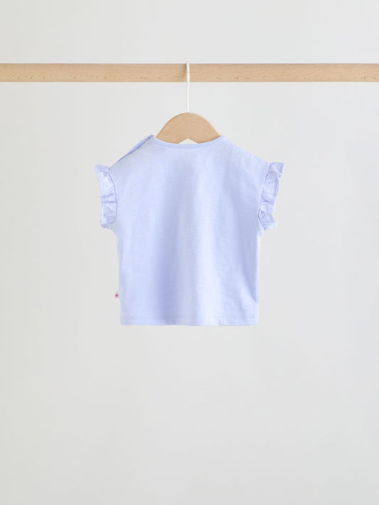 Multi Character Short Sleeve Top and Shorts Baby Set 6 Piece (0mths-2yrs) image 3
