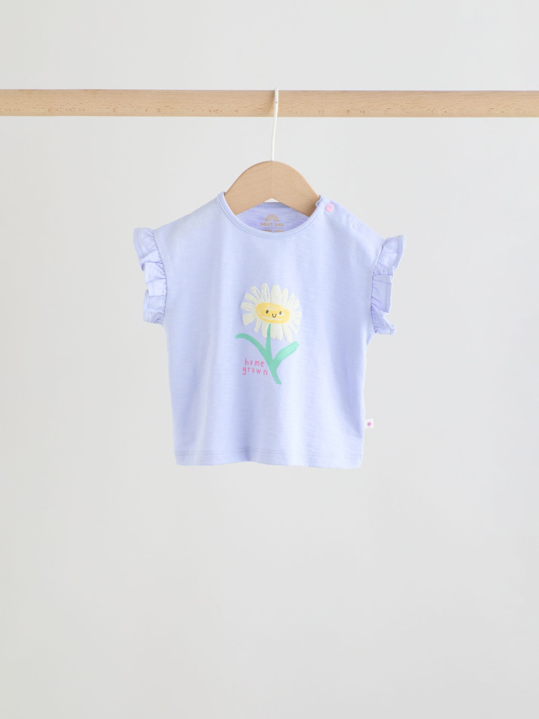 Multi Character Short Sleeve Top and Shorts Baby Set 6 Piece (0mths-2yrs) image 3