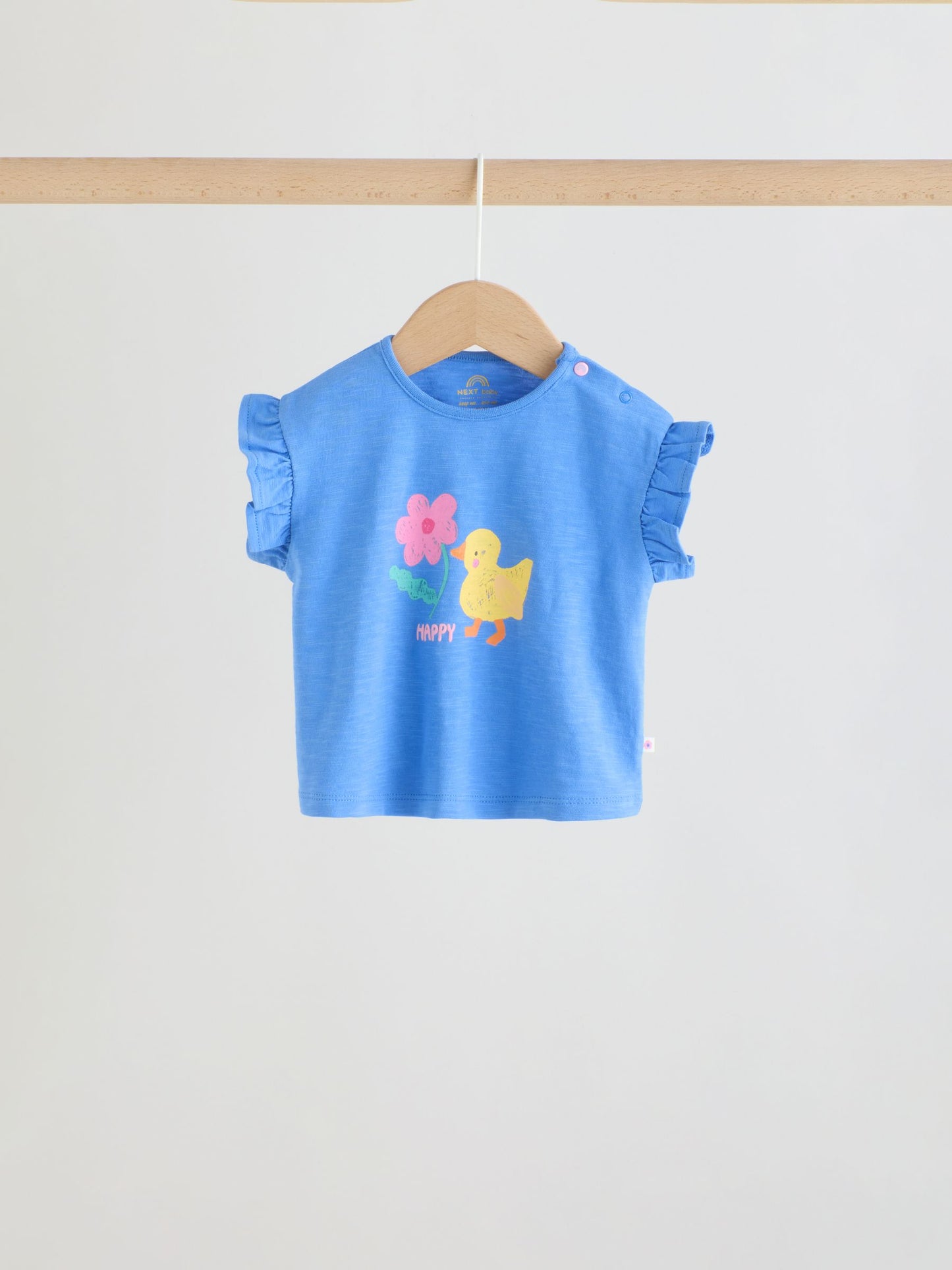 Multi Character Short Sleeve Top and Shorts Baby Set 6 Piece (0mths-2yrs) image 5