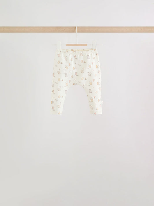 Grey and Pink Short Sleeve Top and Leggings Baby Set 6 Piece (0mths-3yrs) image 3