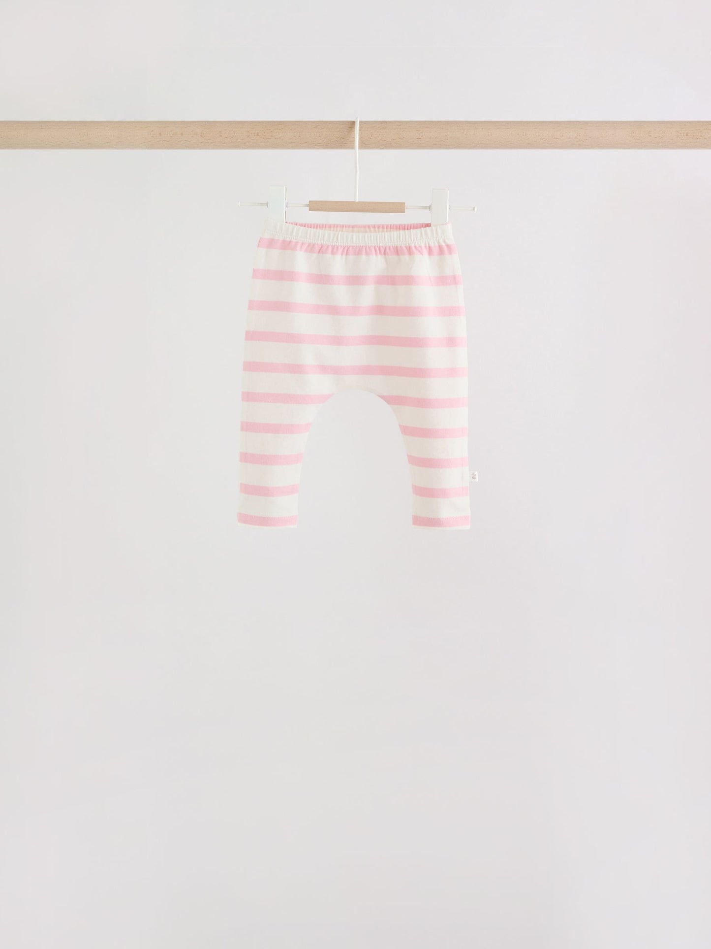 Grey and Pink Short Sleeve Top and Leggings Baby Set 6 Piece (0mths-3yrs) image 5