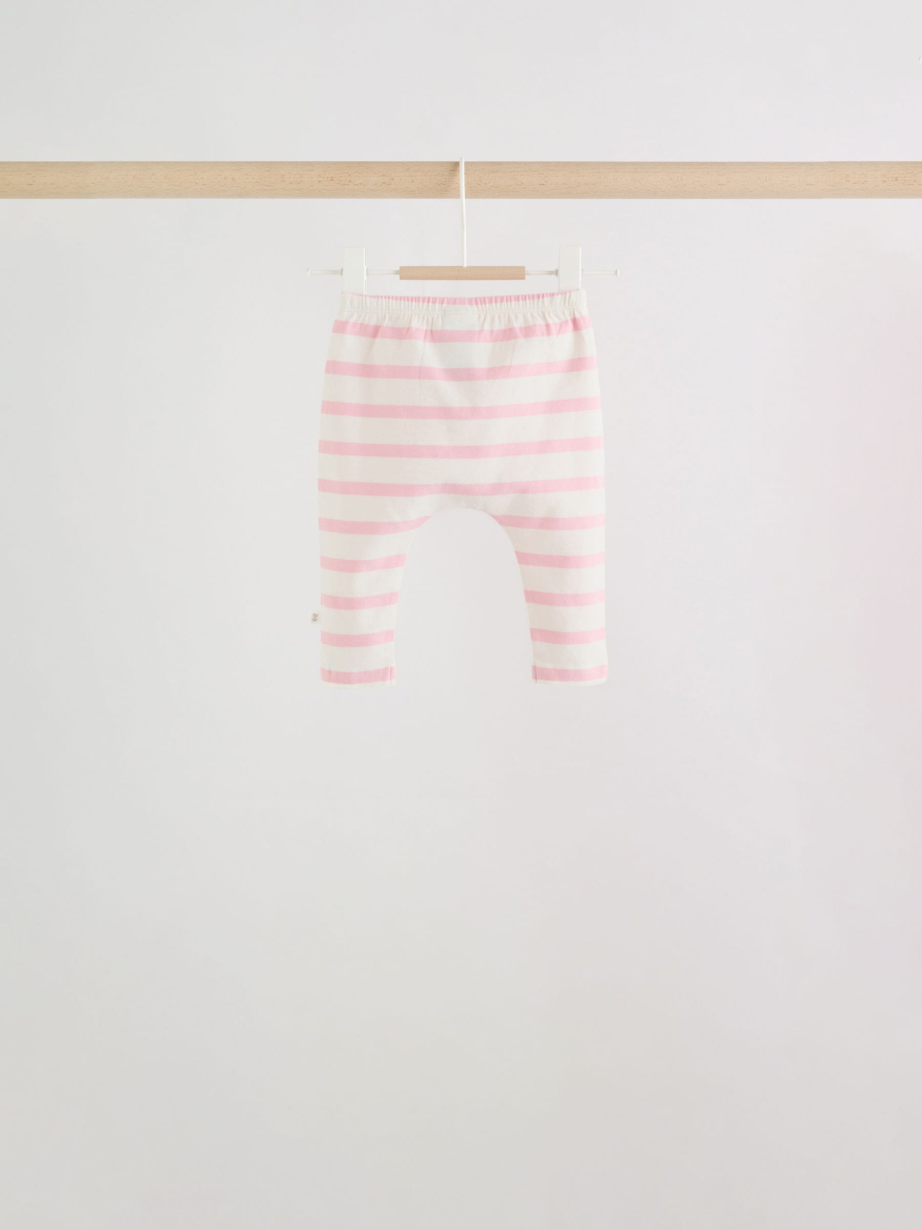 Grey and Pink Short Sleeve Top and Leggings Baby Set 6 Piece (0mths-3yrs) image 7