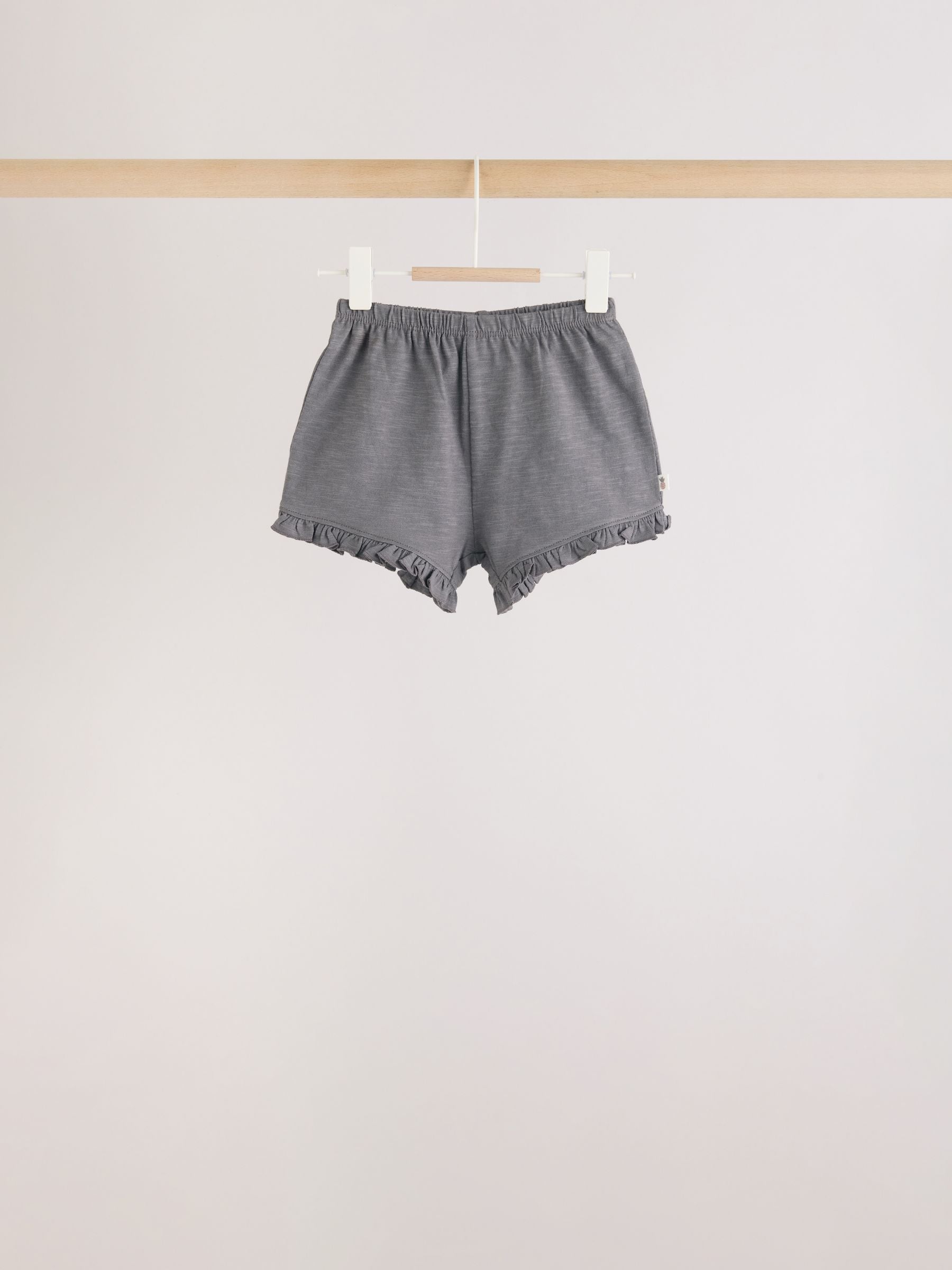 Monochrome Flower Short Sleeve Top and Shorts Baby Set 6 Piece (0mths-2yrs) image 5