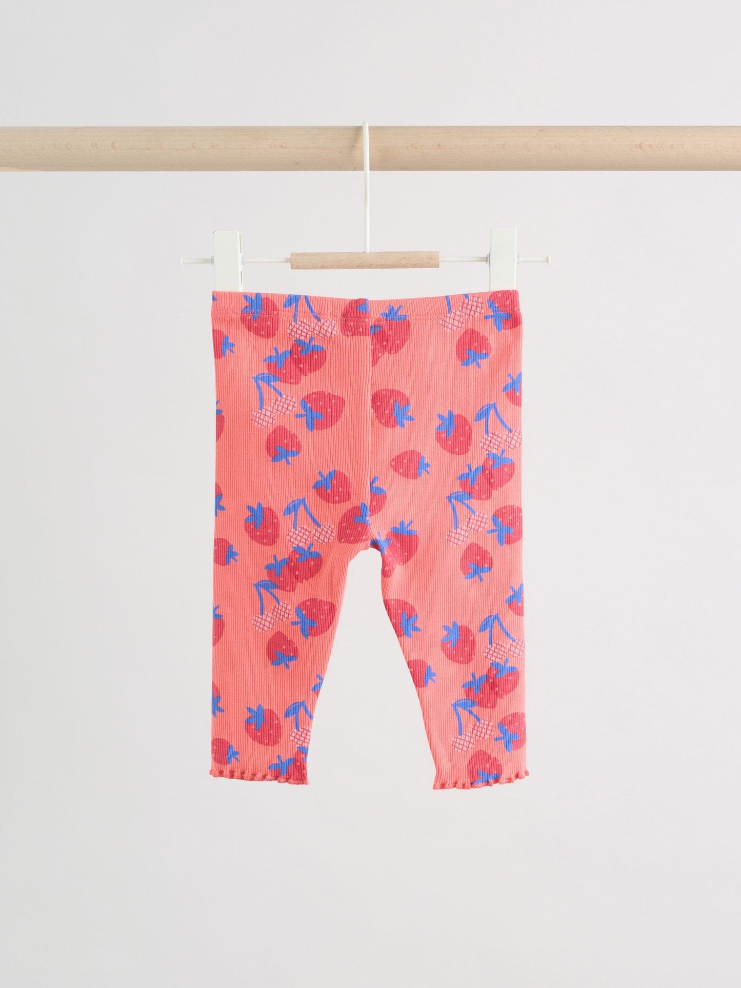 Red Strawberry Rib Top and Leggings Baby Set 2 Piece (0mths-2yrs) image 6