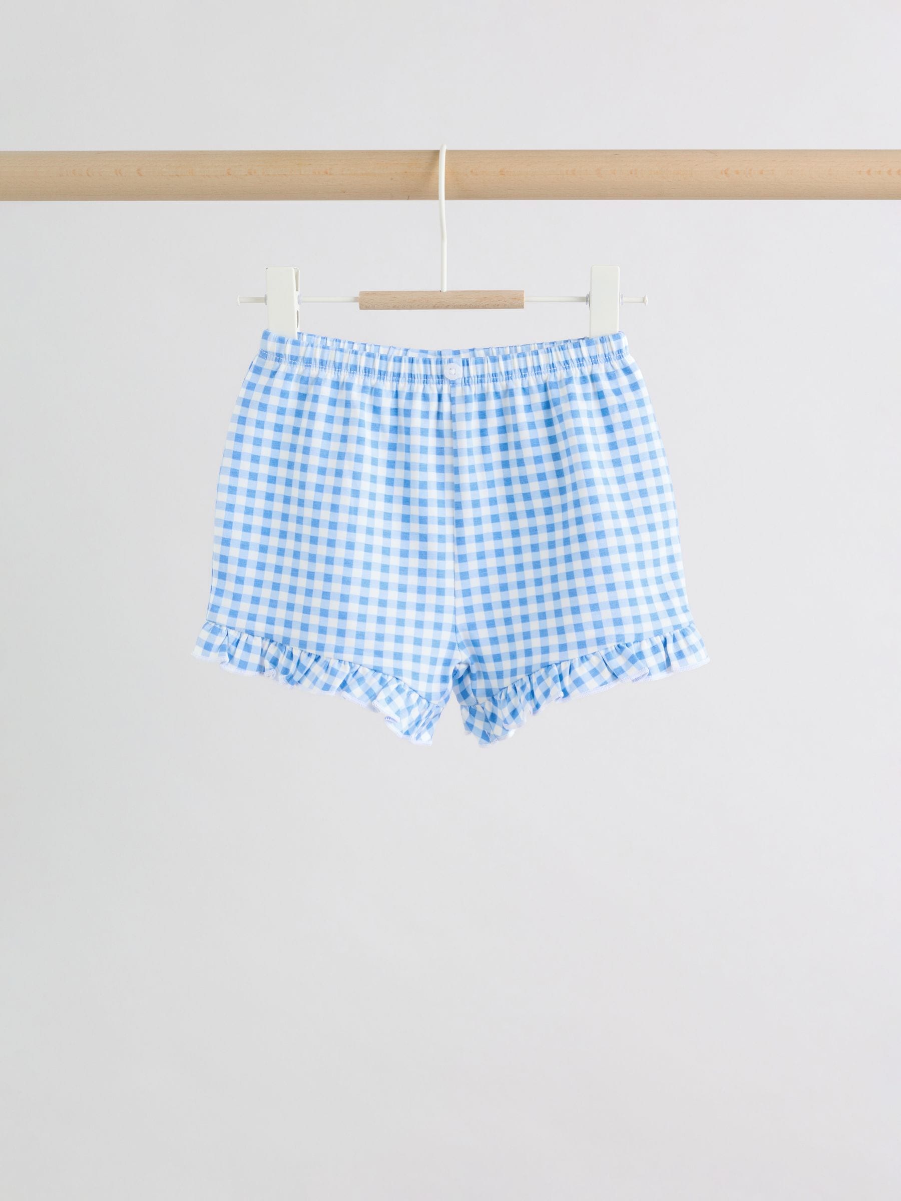 White Picnic Short Sleeve Baby Top and Short Set 2 Piece (0mths-2yrs) image 7