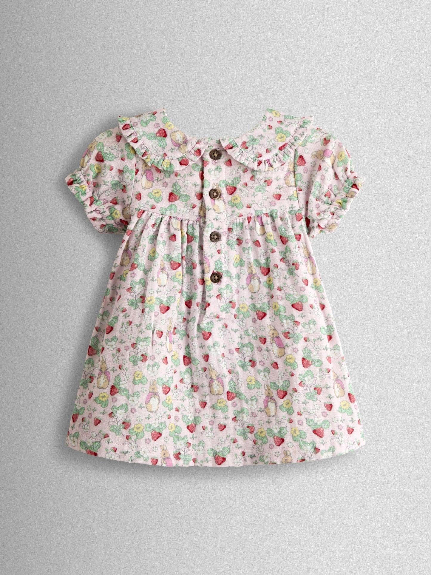 JoJo Maman Bébé Pink Flopsy Bunny Dress, Knicker & Headband Set image 4