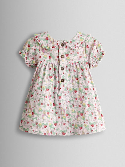 JoJo Maman Bébé Pink Flopsy Bunny Dress, Knicker & Headband Set image 4
