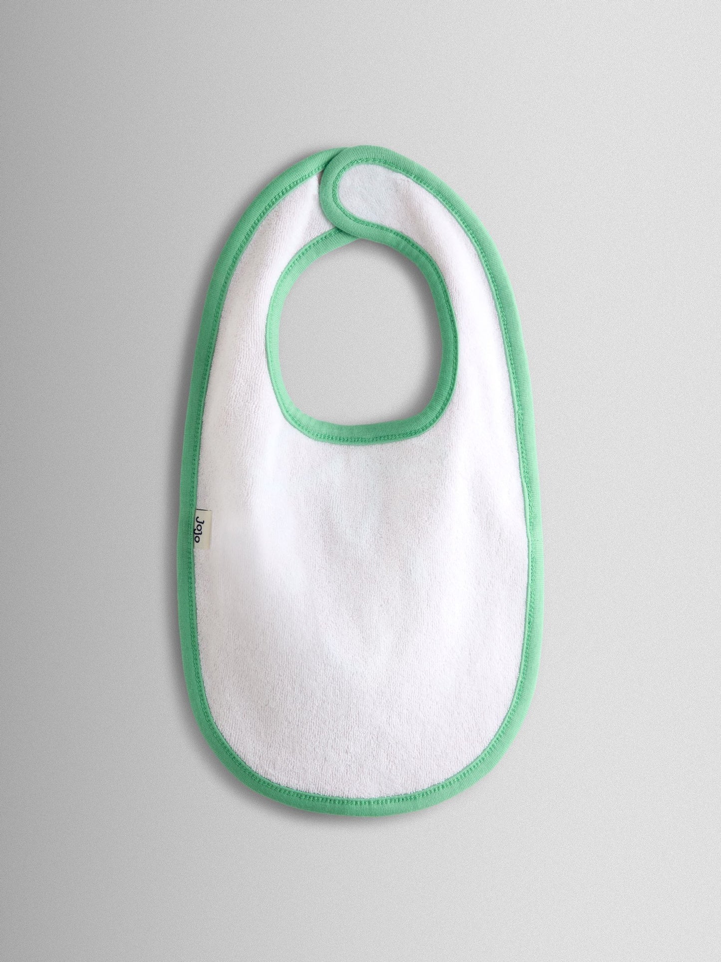 JoJo Maman Bébé Green Tomato Appliqué Cotton Footed Zip Sleepsuit, Hat and Bib Set image 5