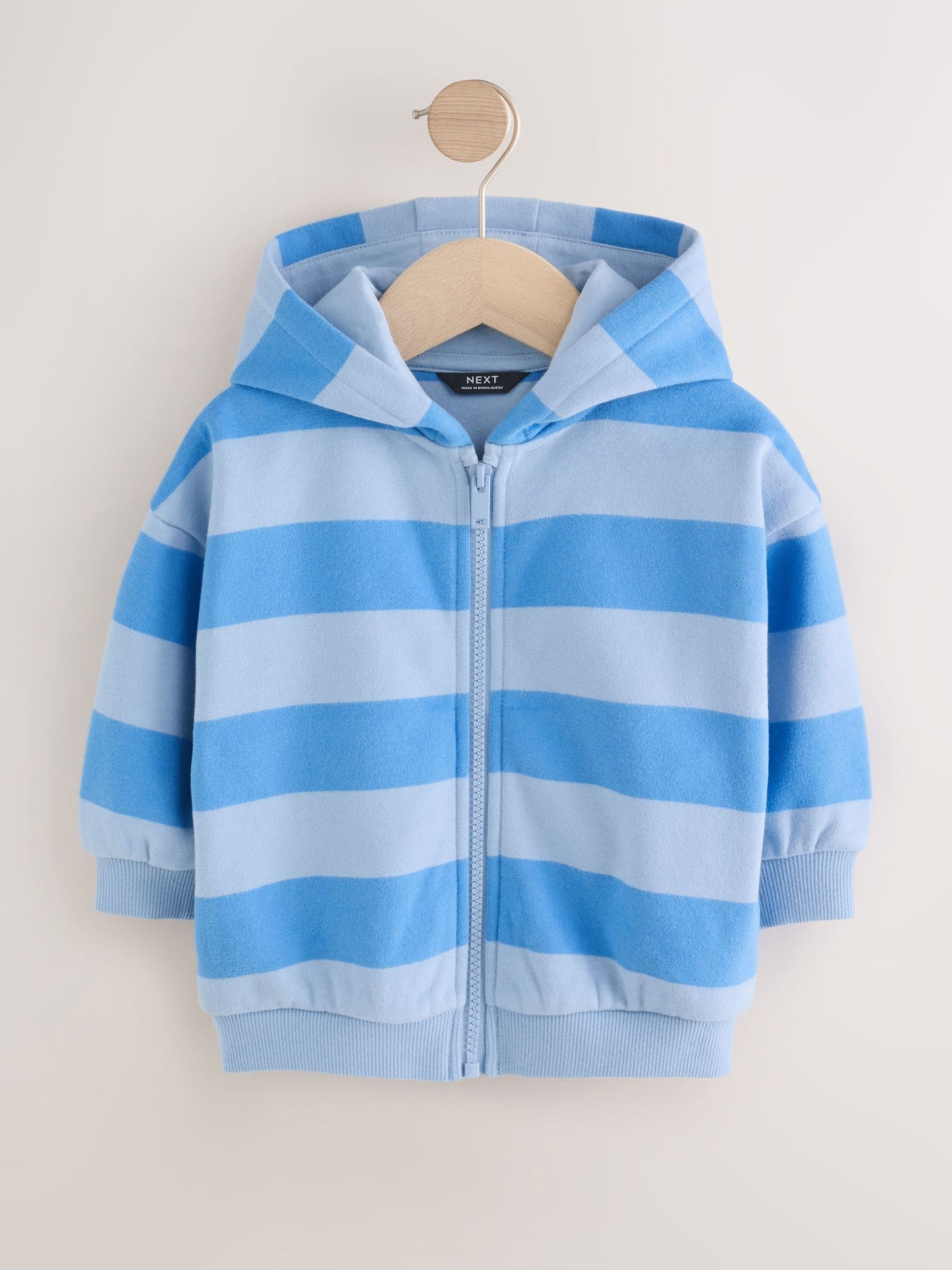 Dsiney Kidz - Blue Stripe Zip Thru Hoodie (3mths-7yrs) image 6