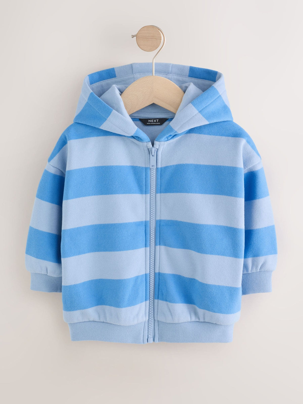 Dsiney Kidz - Blue Stripe Zip Thru Hoodie (3mths-7yrs) image 6