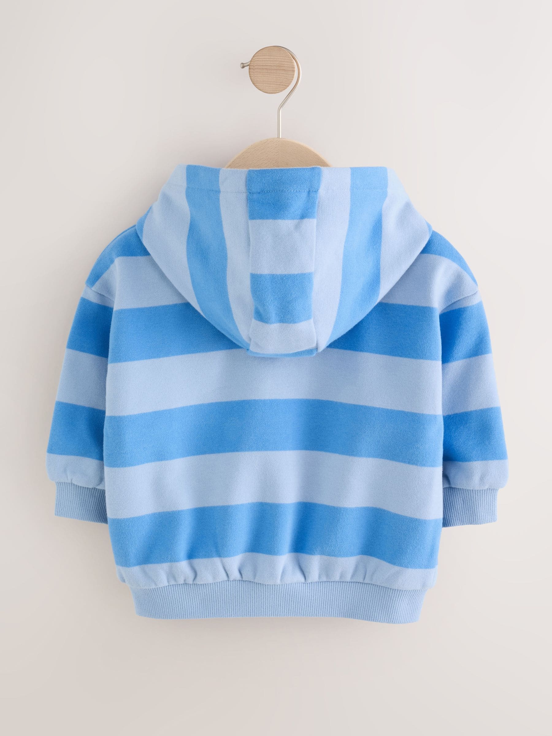 Dsiney Kidz - Blue Stripe Zip Thru Hoodie (3mths-7yrs) image 7