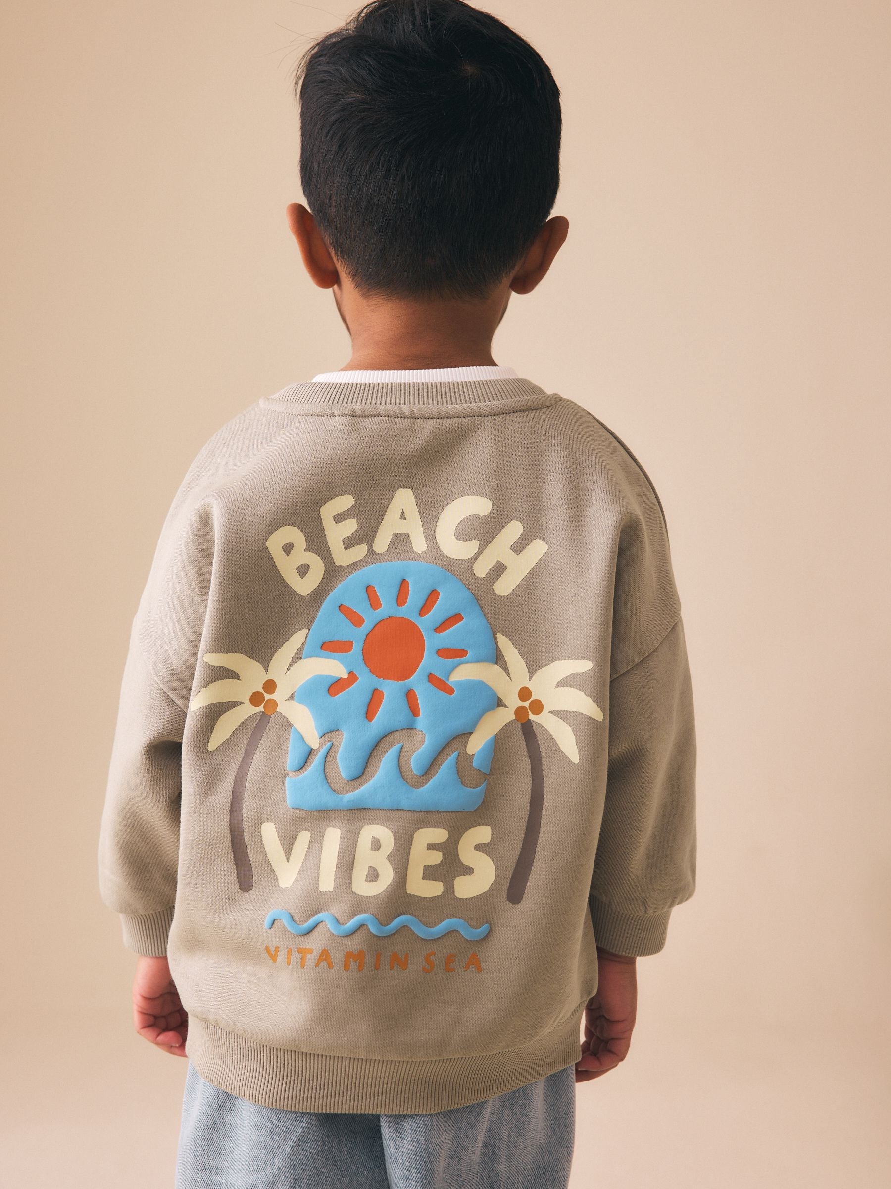 Dsiney Kidz - Back Back Printed Crew Neck Sweat Top (3mths-7yrs) image 1