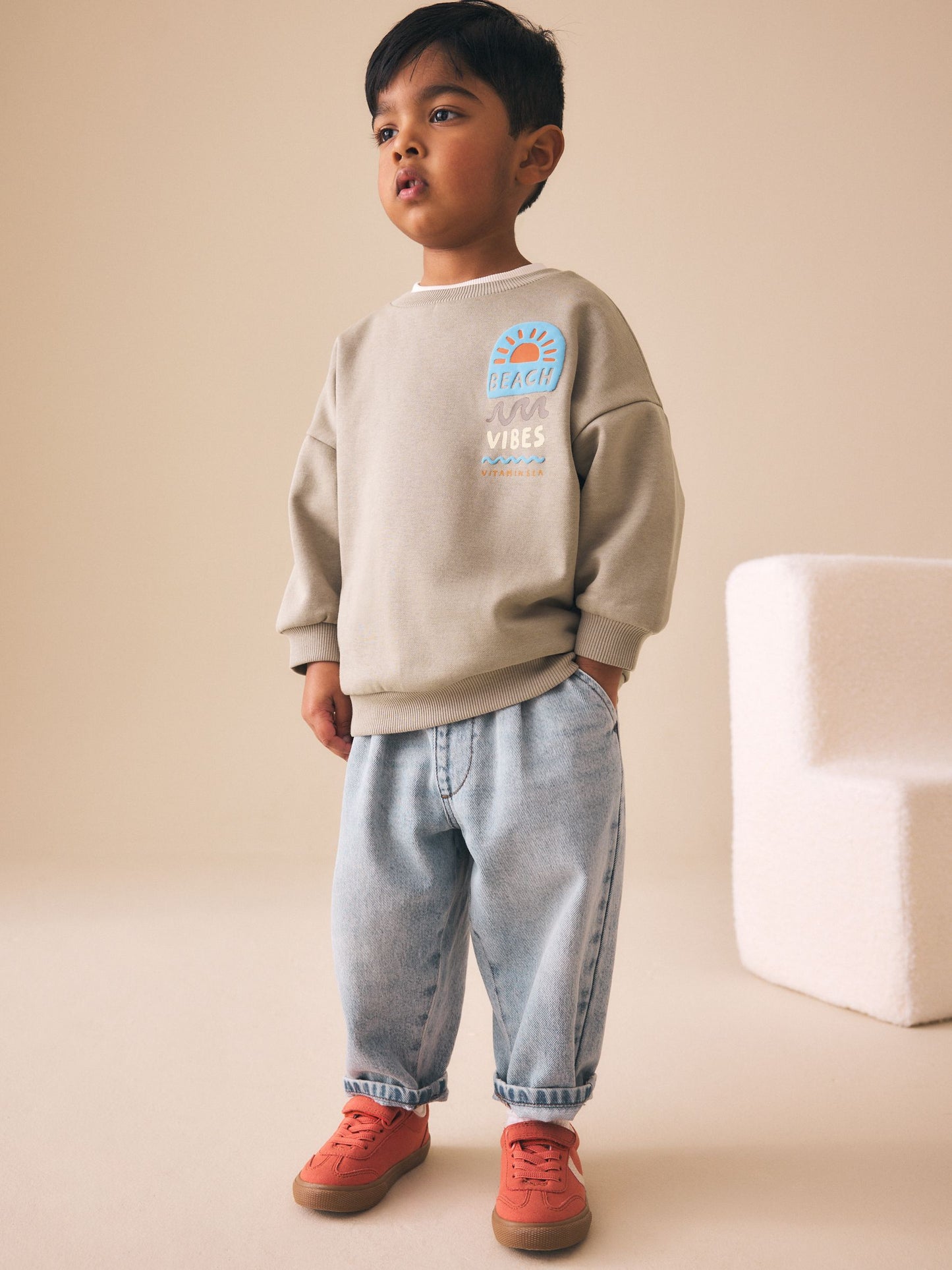 Dsiney Kidz - Back Back Printed Crew Neck Sweat Top (3mths-7yrs) image 2