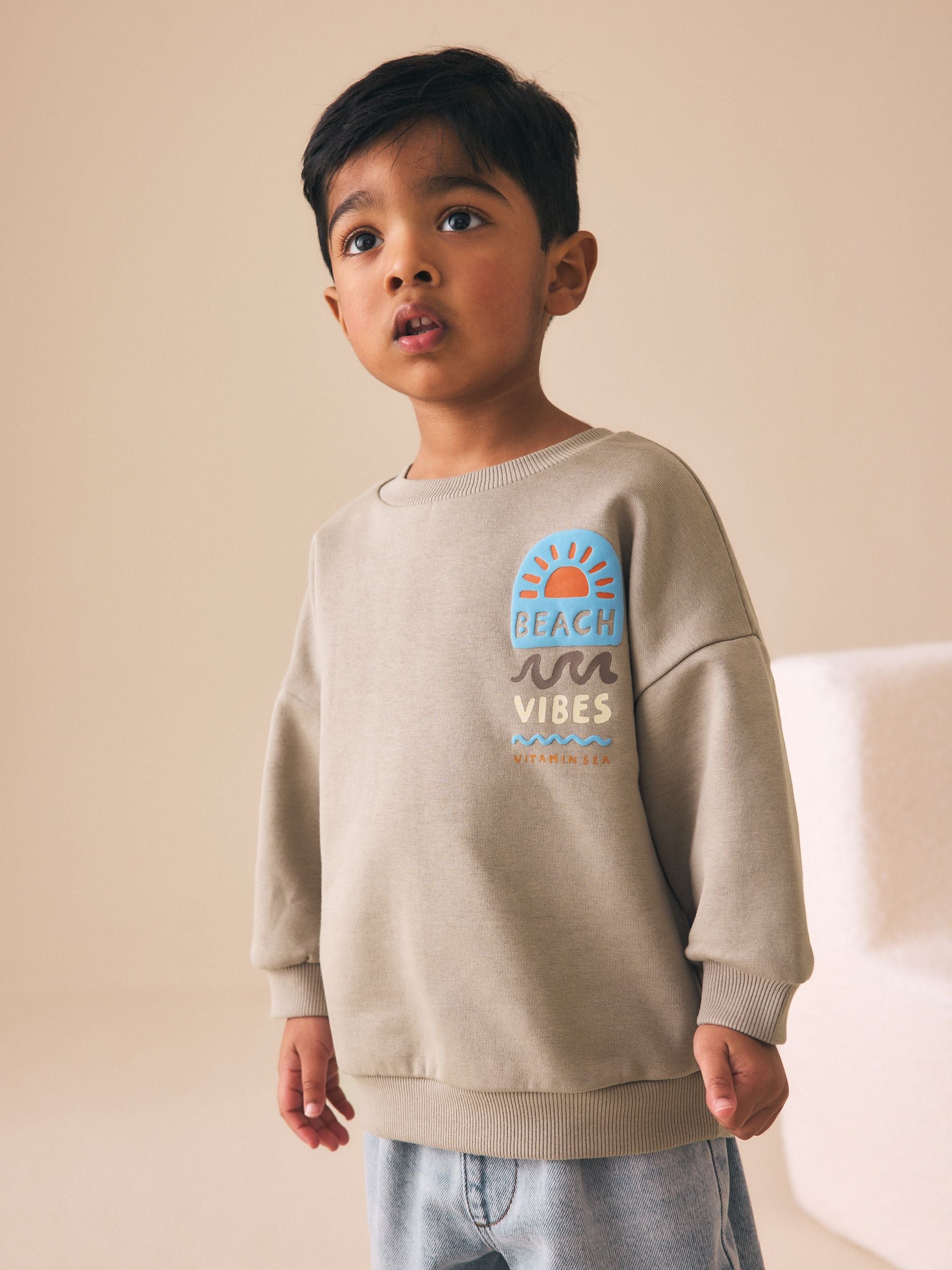Dsiney Kidz - Back Back Printed Crew Neck Sweat Top (3mths-7yrs) image 3