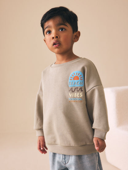 Dsiney Kidz - Back Back Printed Crew Neck Sweat Top (3mths-7yrs) image 3
