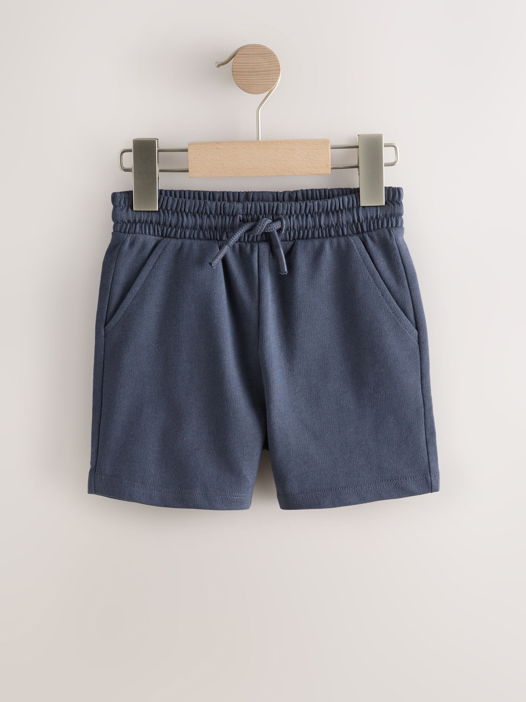 Dsiney Kidz - Sage Green Blue And Grey Jersey Shorts 5 Pack (3mths-7yrs) image 2