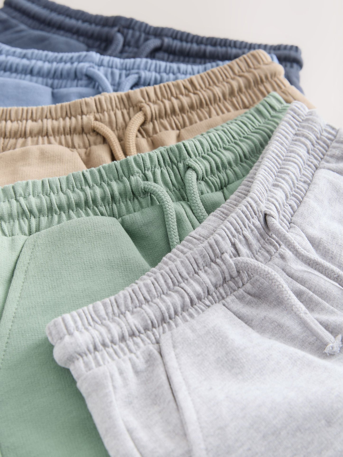 Dsiney Kidz - Sage Green Blue And Grey Jersey Shorts 5 Pack (3mths-7yrs) image 9