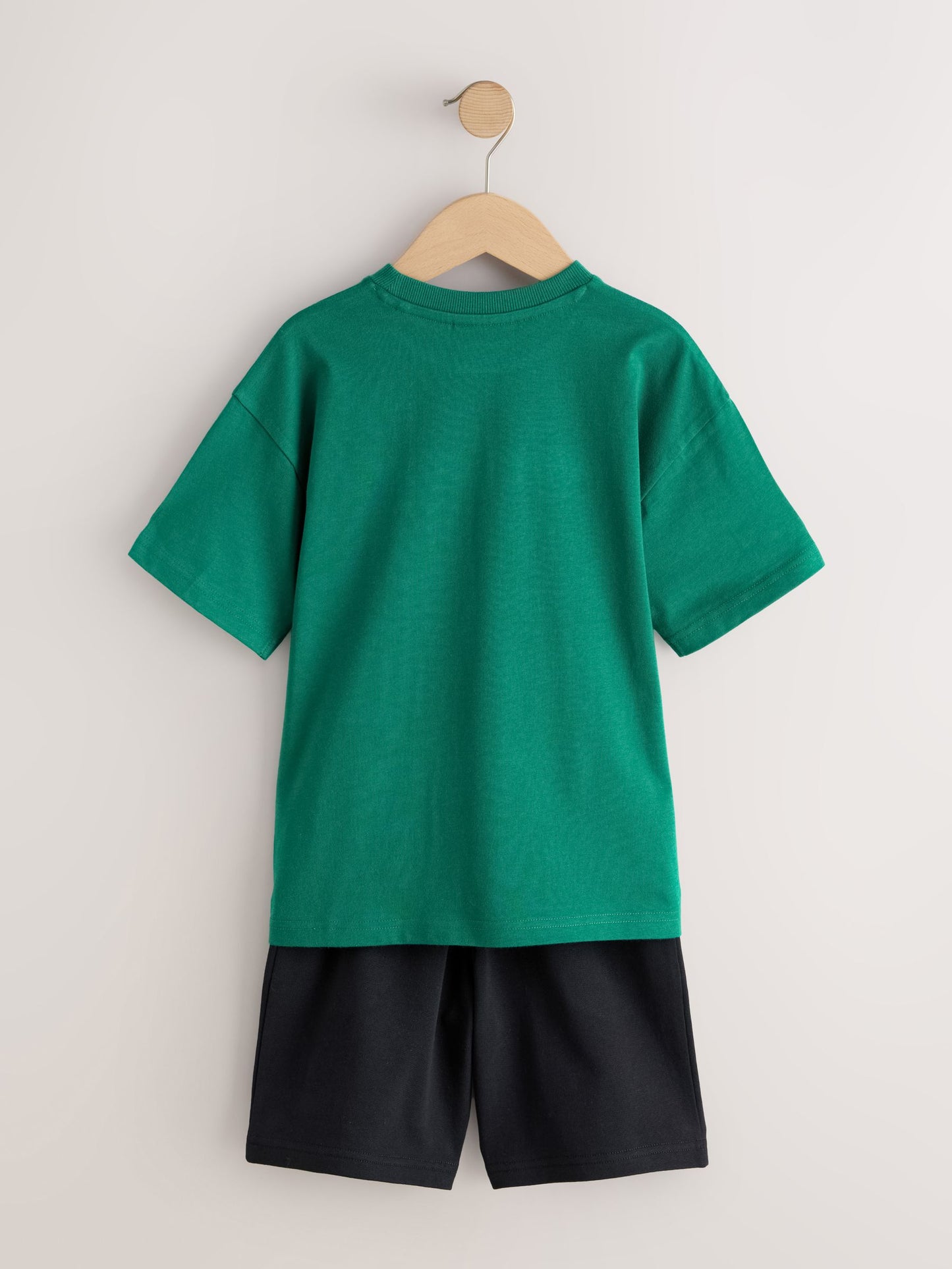 Dark Green/Black Minecraft T-Shirt and Shorts Set (3-16yrs) image 7